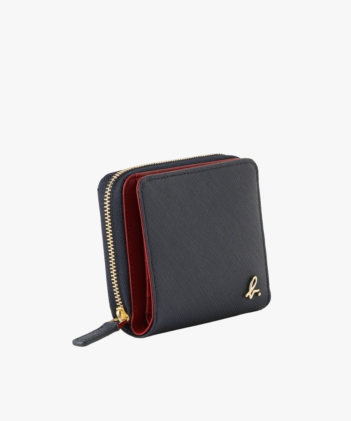 VOYAGE ウィメンズ バッグ＆ウォレット レザー 二つ折り ウォレット "Petit b." EW13Bー09 ネイビー