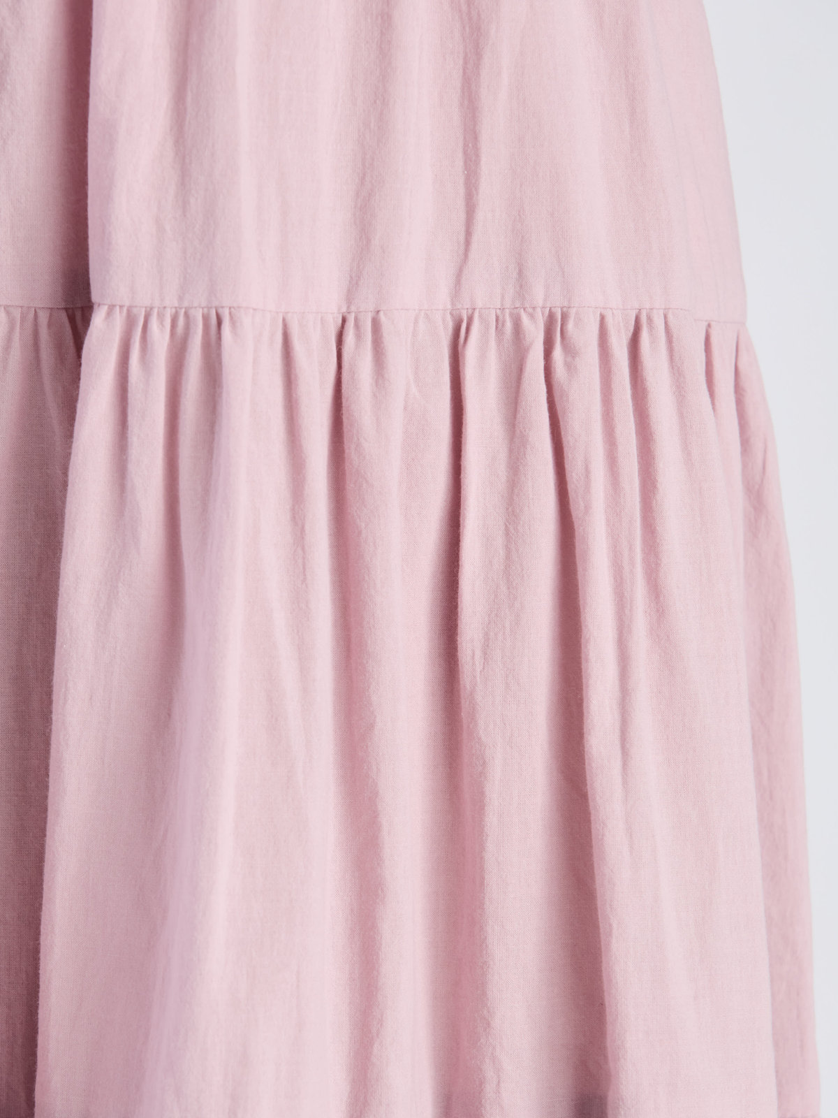 To b. by agnès b. 【Outlet】フォーティアードスカート ペールピンク