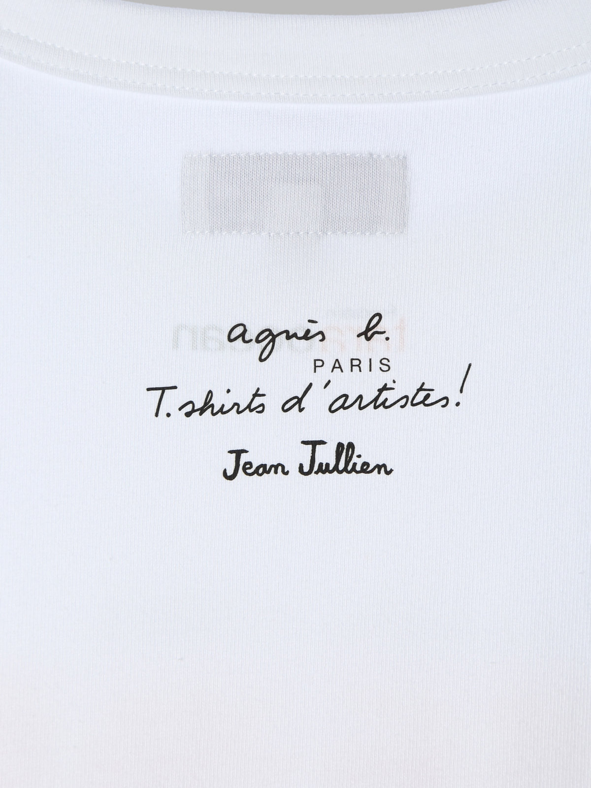 FEMME ウィメンズ Jean Jullien x TARA コットン 半袖 アーティストTシャツ ホワイト