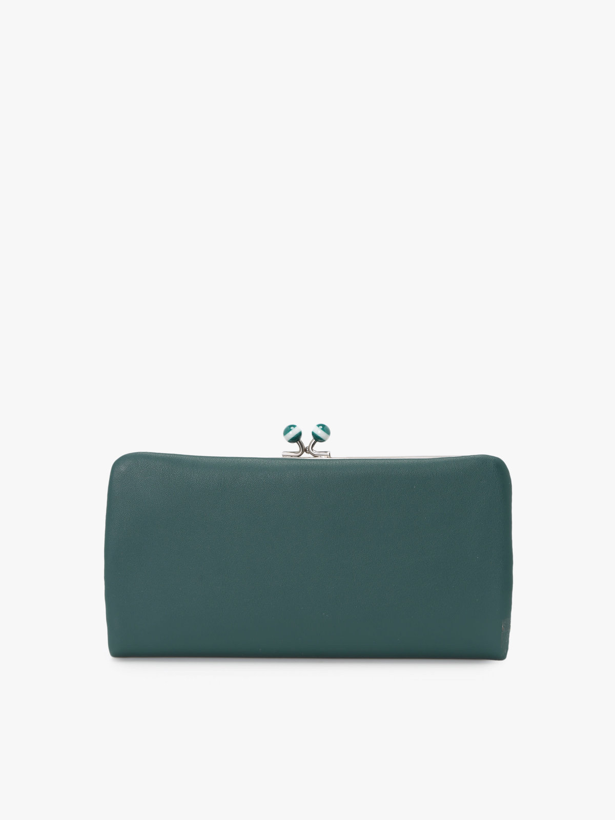 VOYAGE ウィメンズ バッグ＆ウォレット レザーがま口 ロングウォレット ”Irene” PAW07-02 グリーン