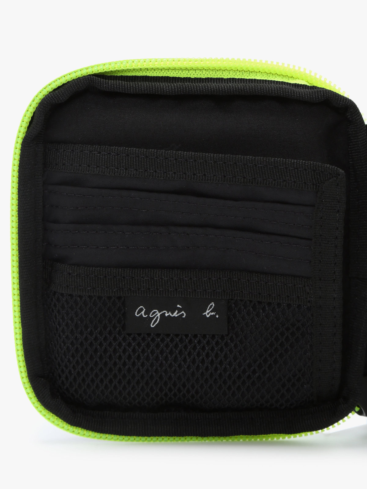 VOYAGE メンズ バッグ＆ウォレット ナイロン ラウンドジップ 二つ折り ウォレット ”Trip” ZAH02-01 ブラック