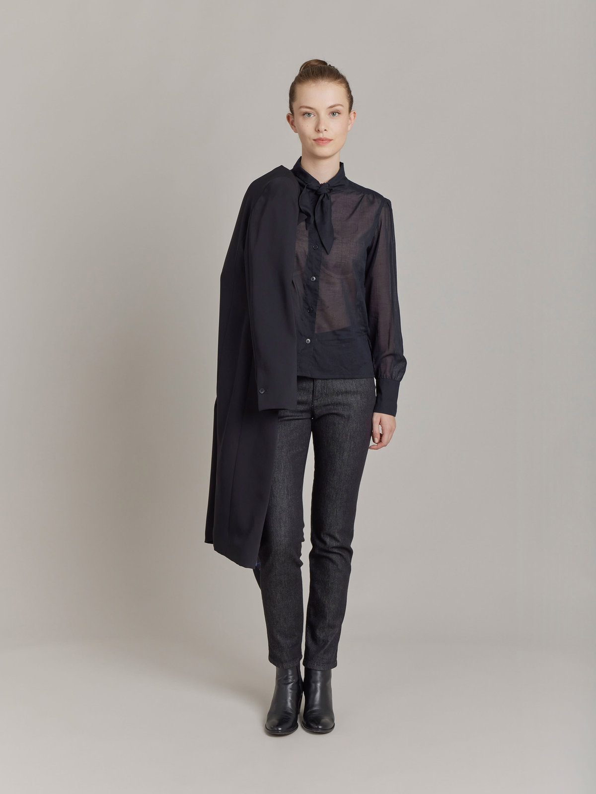 FEMME ウィメンズ 【Outlet】UU20 CHEMISE ブラウス ブラック