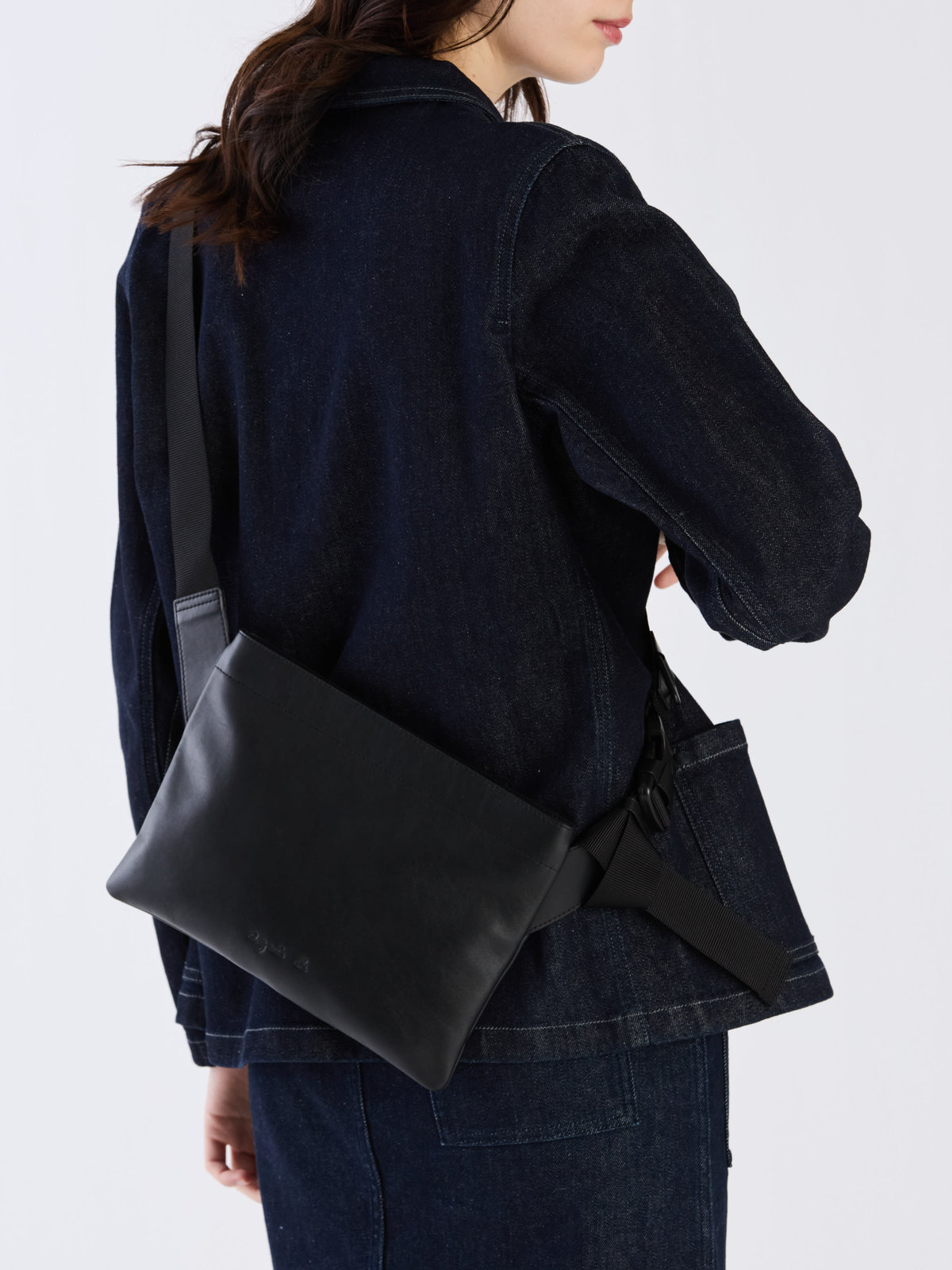 VOYAGE メンズ バッグ＆ウォレット ショルダーバッグ YAH01-02 ブラック