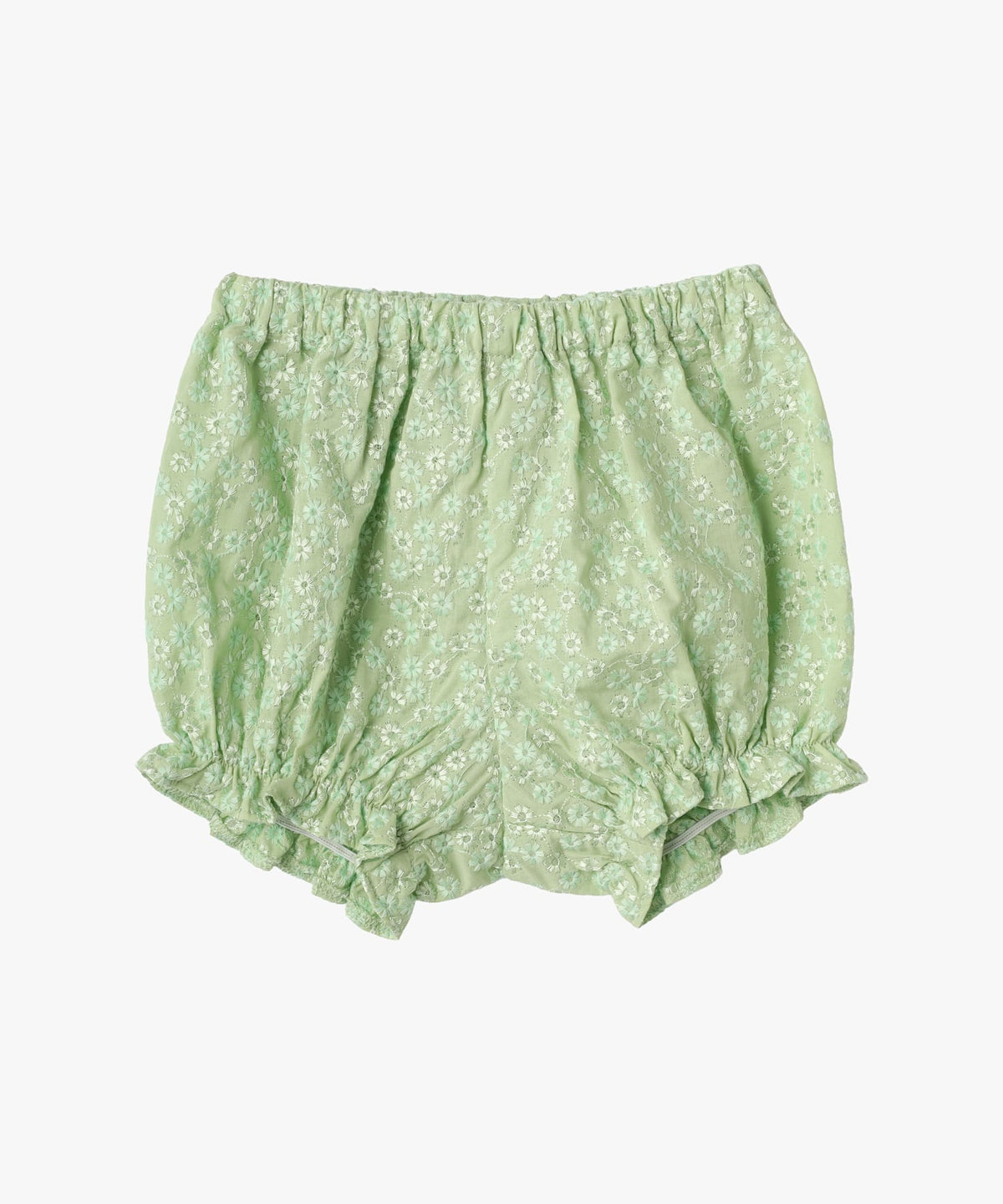 ENFANT ベビー ベビー コットン ノースリーブ ワンピース グリーン