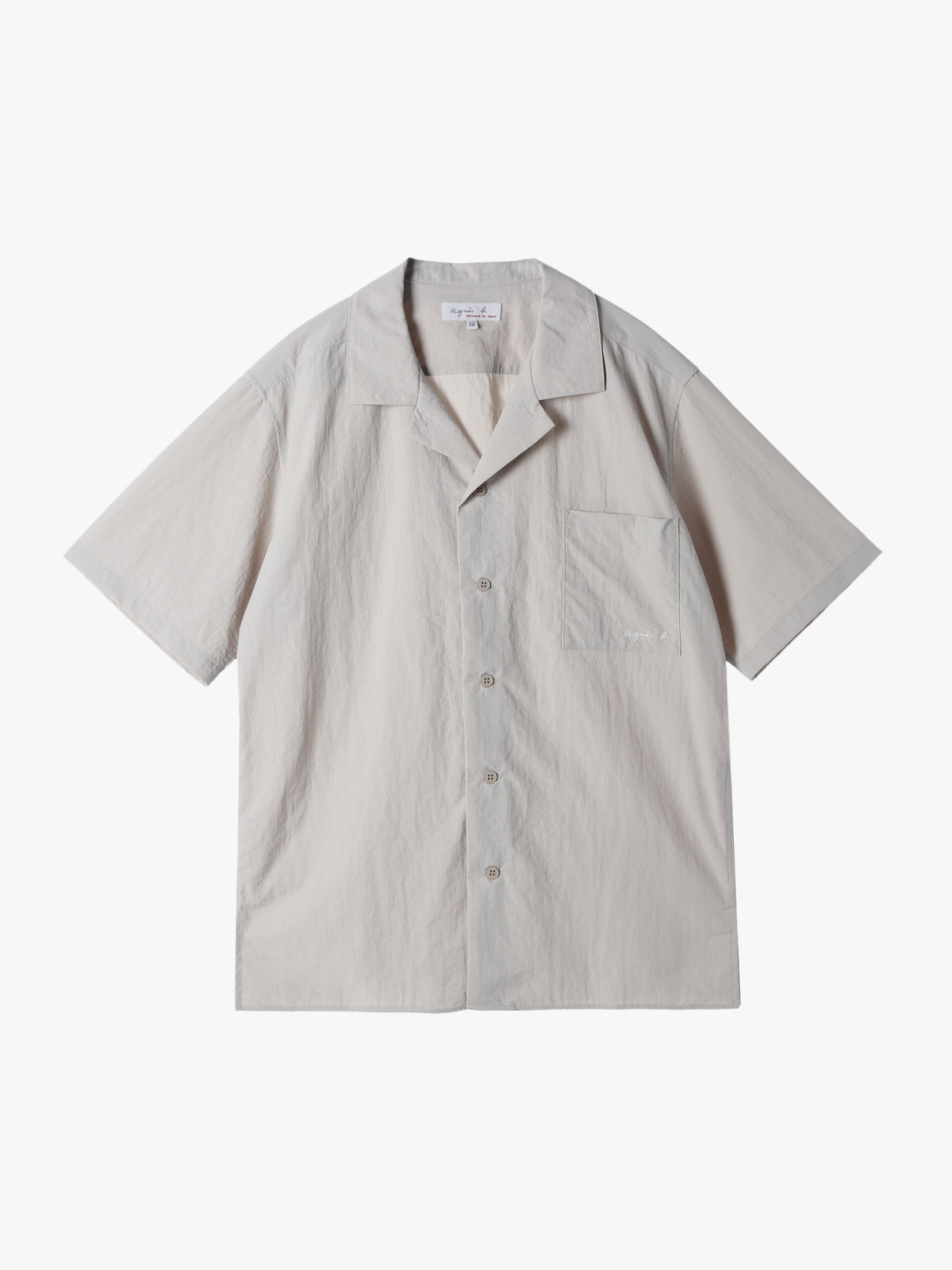 HOMME メンズ 【Outlet】メンズ 開襟 半袖シャツ ”Magnam” ベージュ系その他