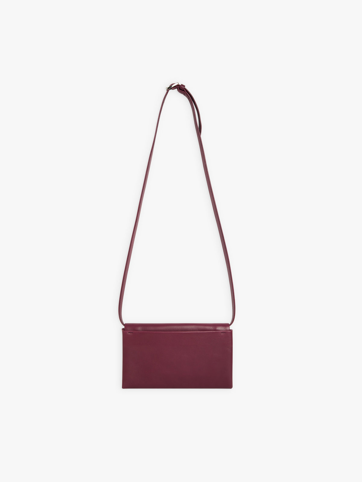FEMME ウィメンズ ロゴ レザー ポシェット ”Tina” ボルドー