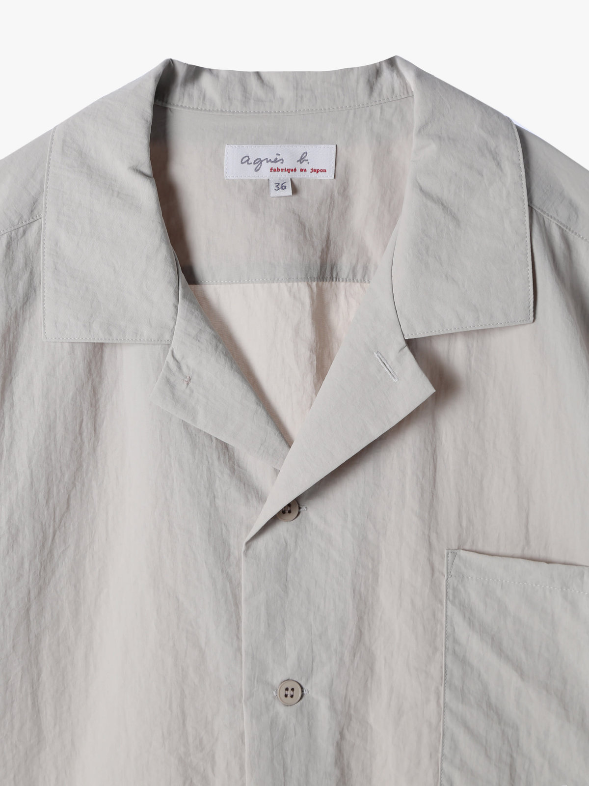 HOMME メンズ 【Outlet】メンズ 開襟 半袖シャツ ”Magnam” ベージュ系その他