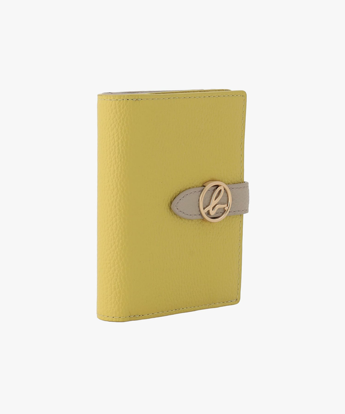 VOYAGE ウィメンズ バッグ＆ウォレット レザー 二つ折り ウォレット UAW01A-01 イエロー