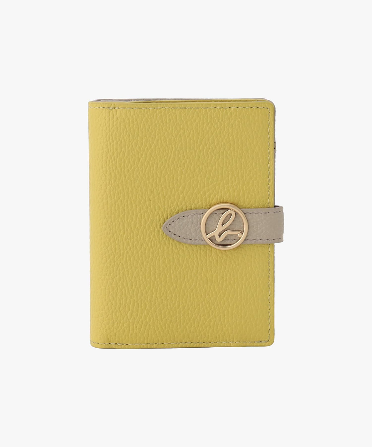 VOYAGE ウィメンズ バッグ＆ウォレット レザー 二つ折り ウォレット UAW01A-01 イエロー