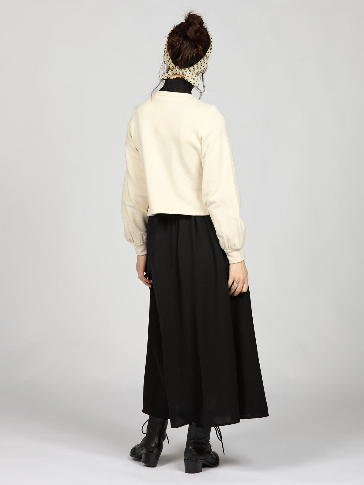 To b. by agnès b. 【Outlet】コットン トラディショナルプリティ カーディガン ホワイト