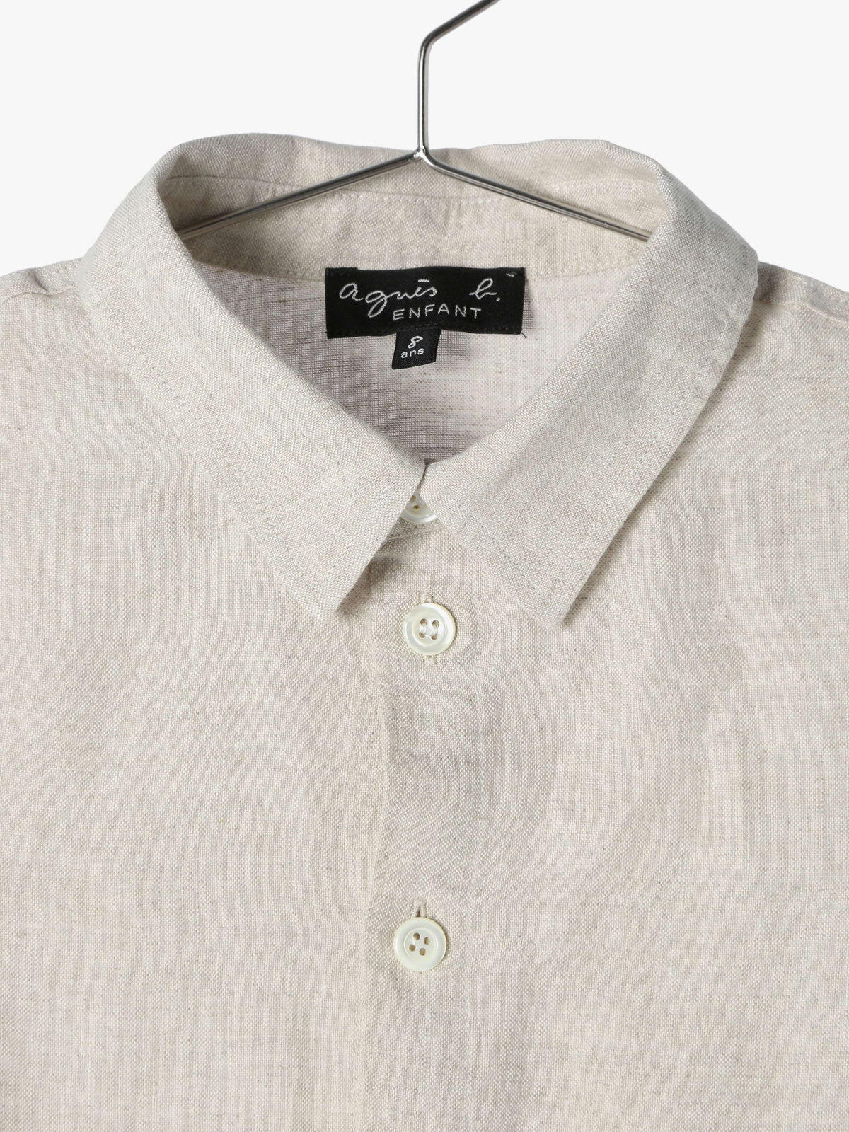 ENFANT ユニセックス 【Outlet】UAF9 E CHEMISE キッズ シャツ ベージュ