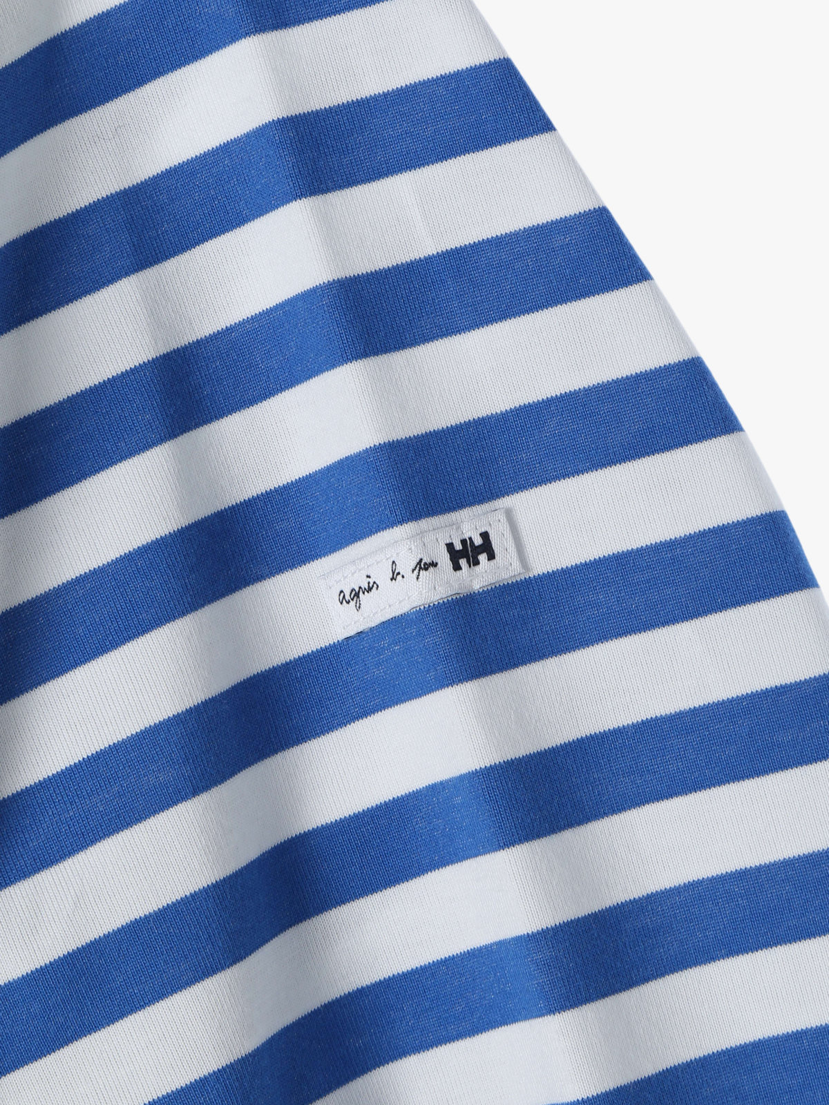 FEMME ウィメンズ 【Outlet】agnes b. x HELLY HANSEN ロングスリーブマリンボーダーティー（ユニセックス） イエロー系その他