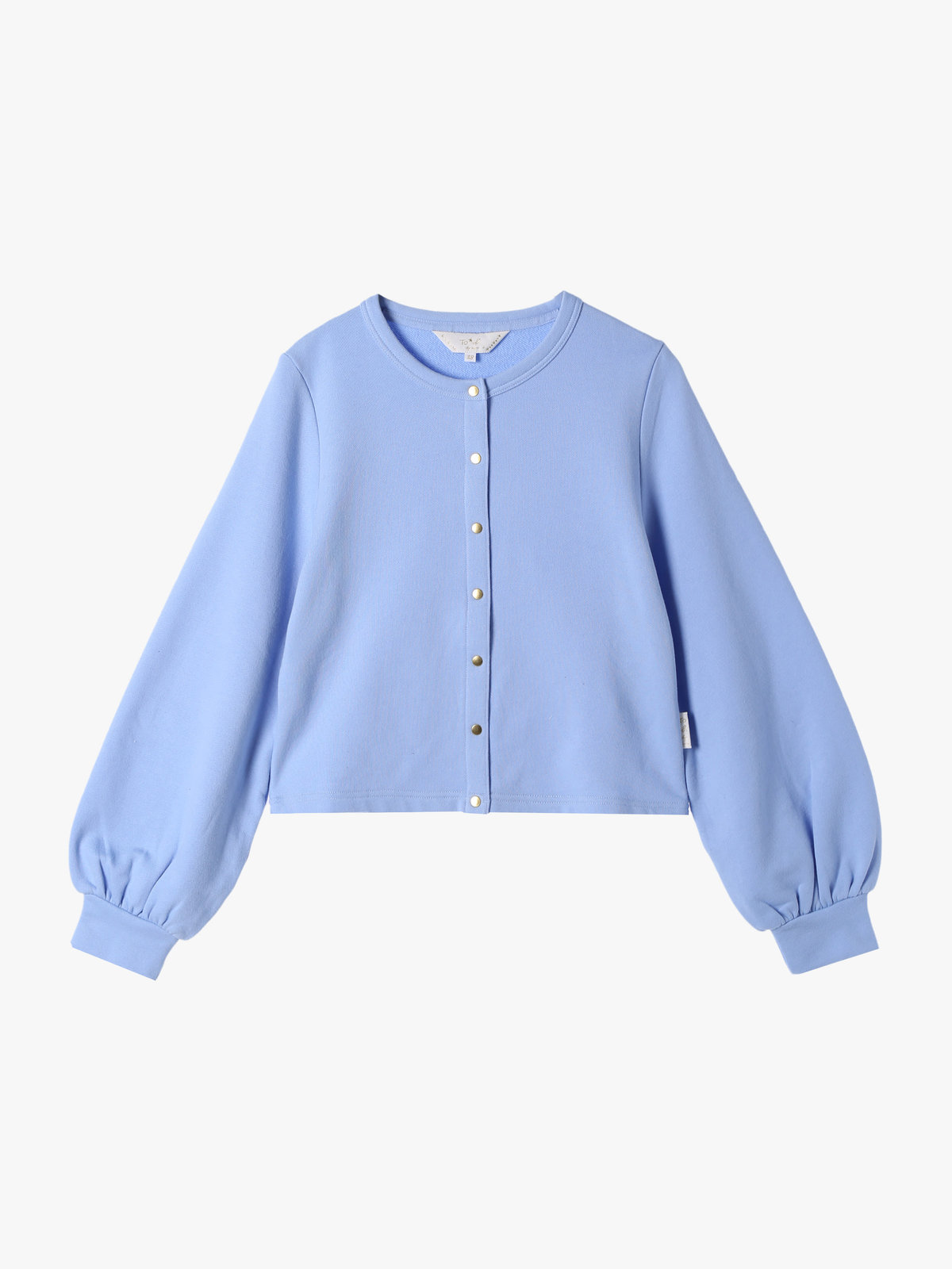 To b. by agnès b. 【Outlet】コットン トラディショナルプリティ カーディガン ブルー