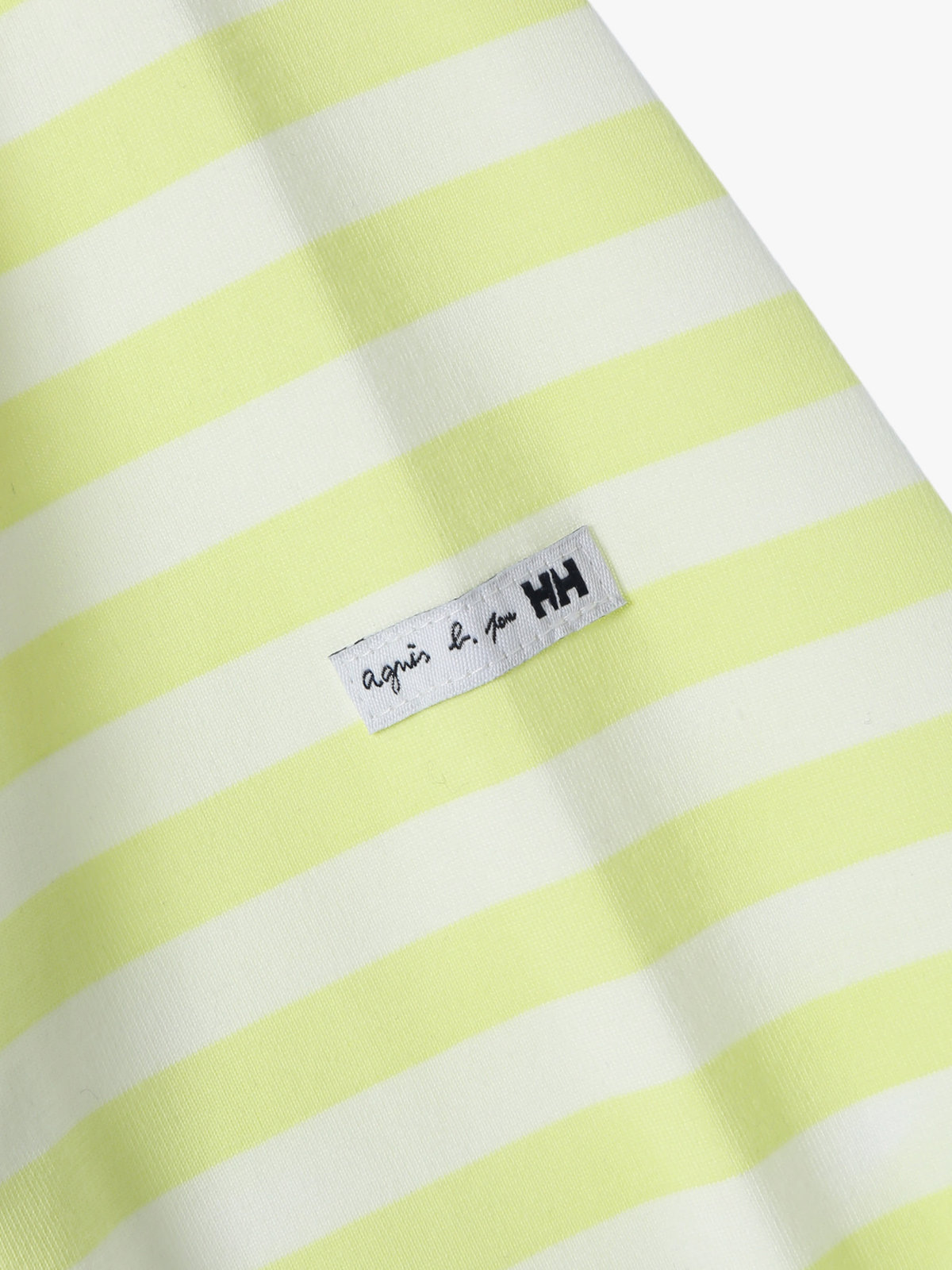 FEMME ウィメンズ 【Outlet】agnes b. x HELLY HANSEN ロングスリーブマリンボーダーティー（ユニセックス） オレンジ系その他