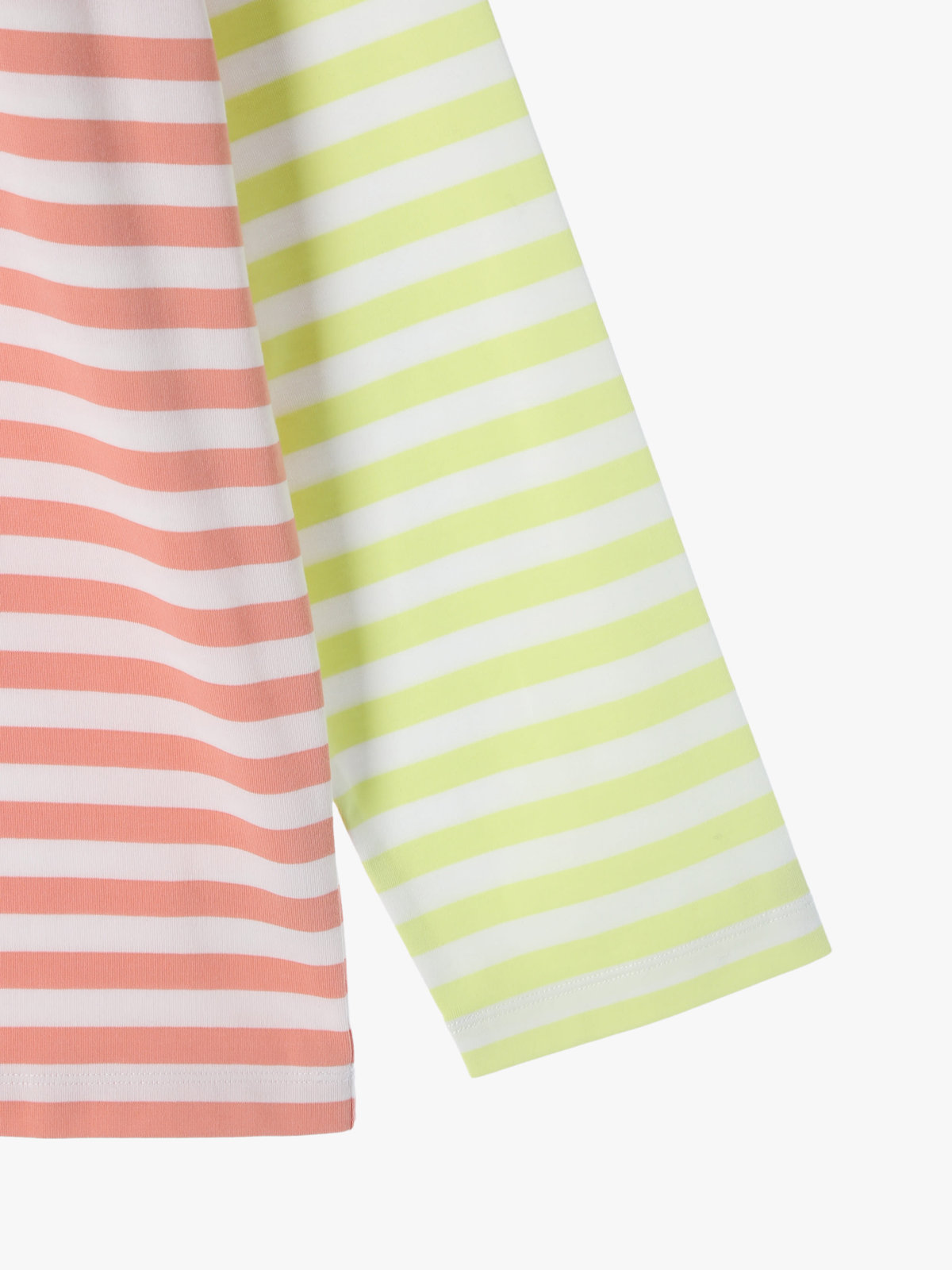 FEMME ウィメンズ 【Outlet】agnes b. x HELLY HANSEN ロングスリーブマリンボーダーティー（ユニセックス） オレンジ系その他