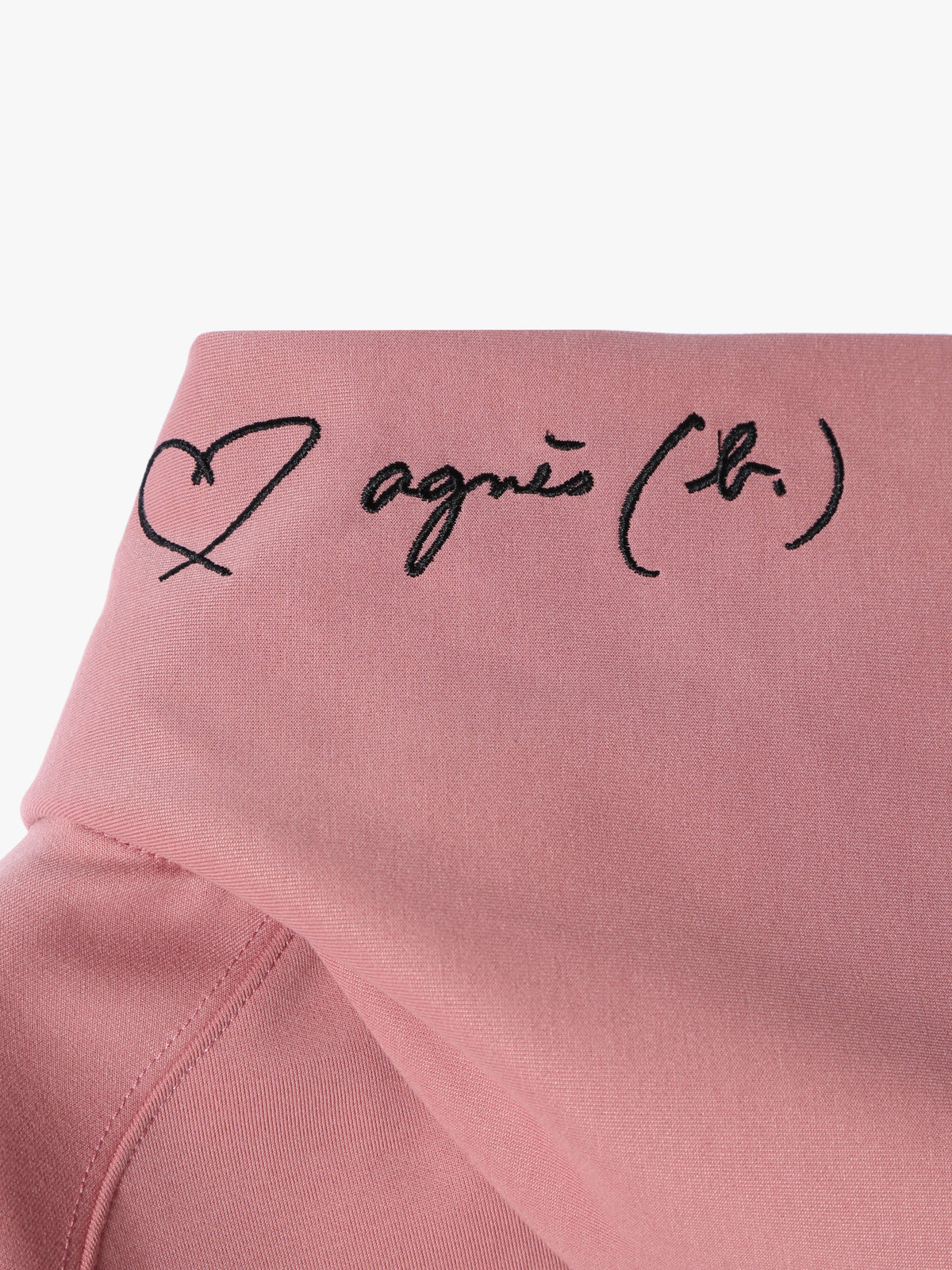 To b. by agnès b. プクプクエンブフーディワンピース ピンク