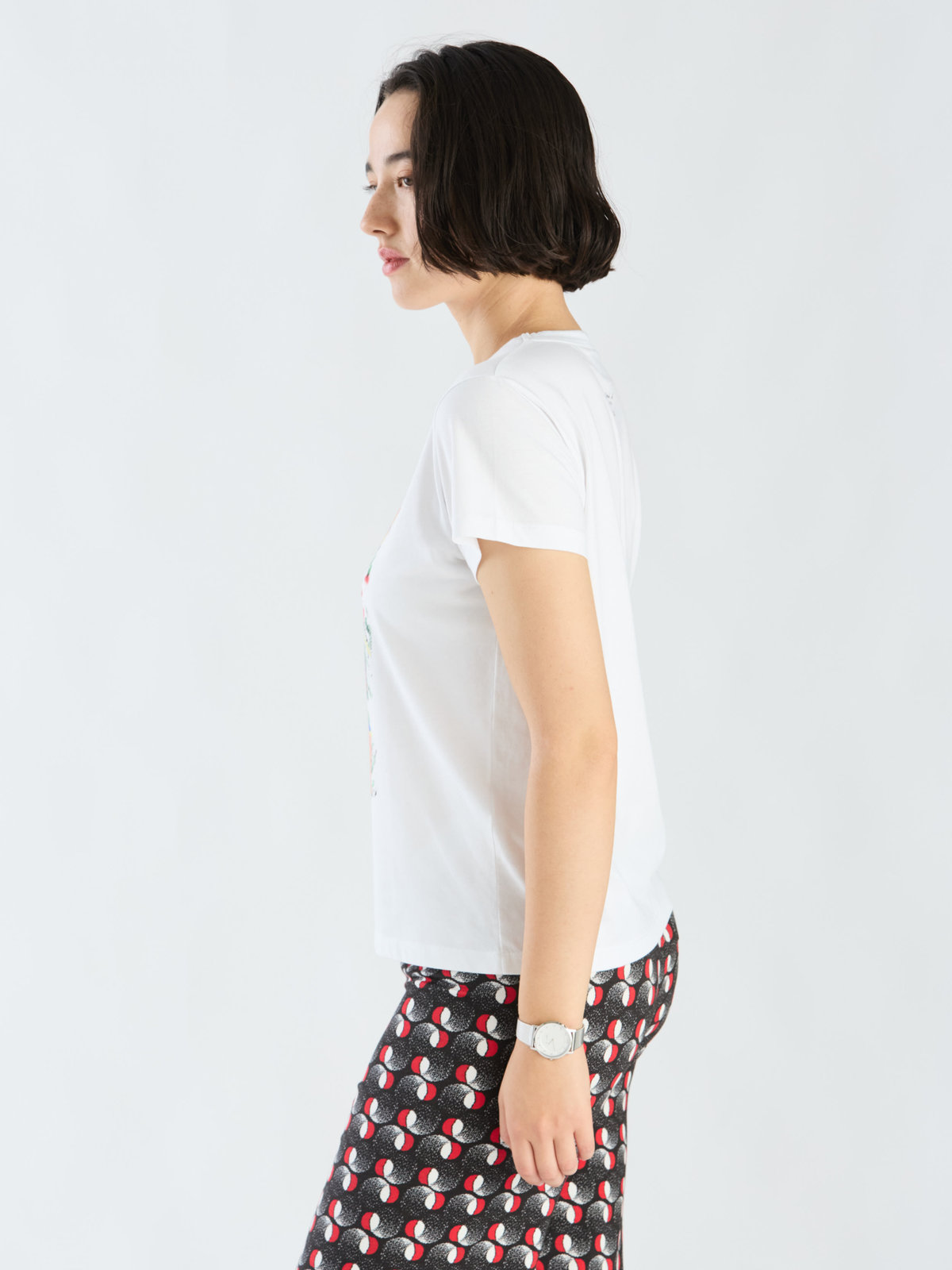 FEMME ウィメンズ SEM4 TS BRANDO Tシャツ ホワイト