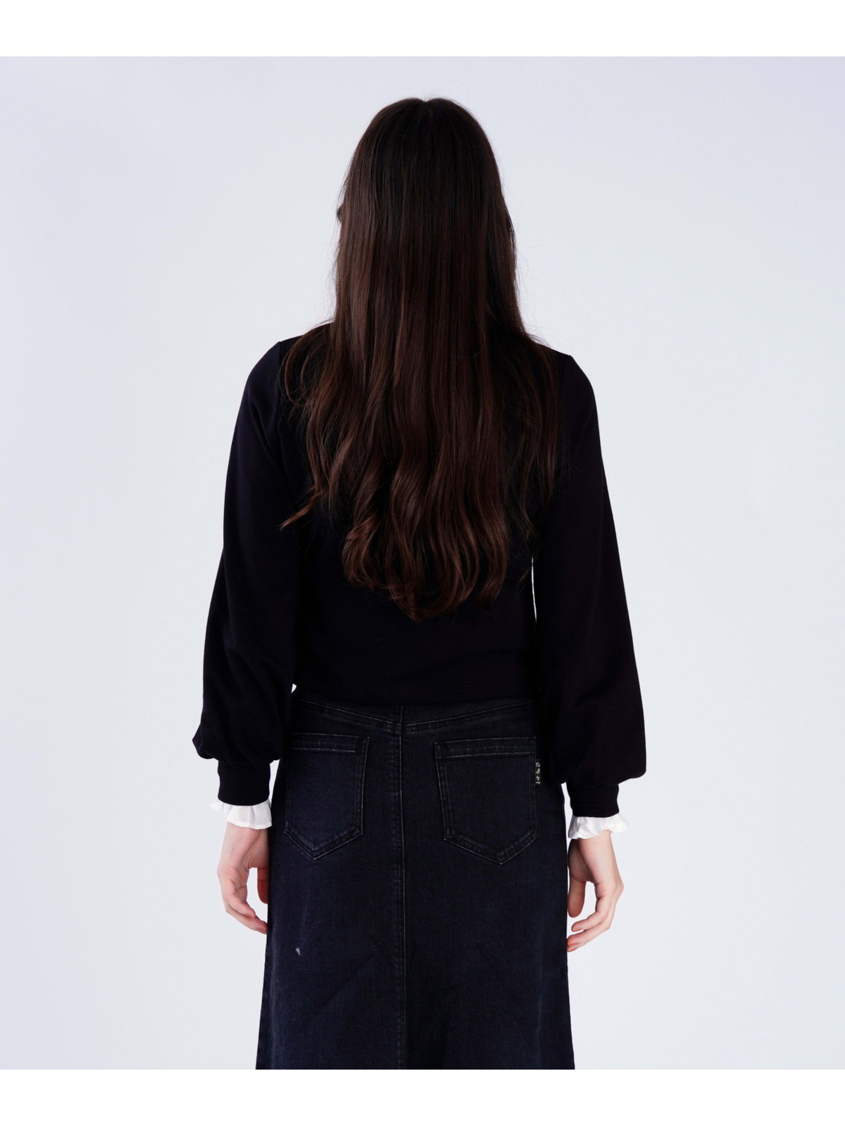 To b. by agnès b. トラディショナルプリティカーディガン ブラック