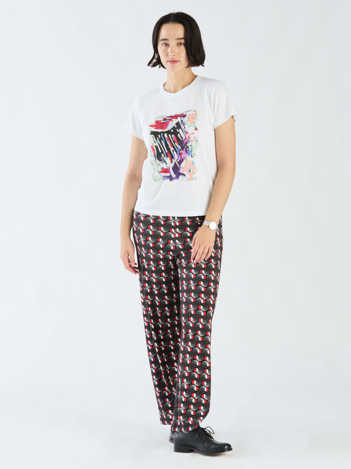 FEMME ウィメンズ SEM4 TS BRANDO Tシャツ ホワイト