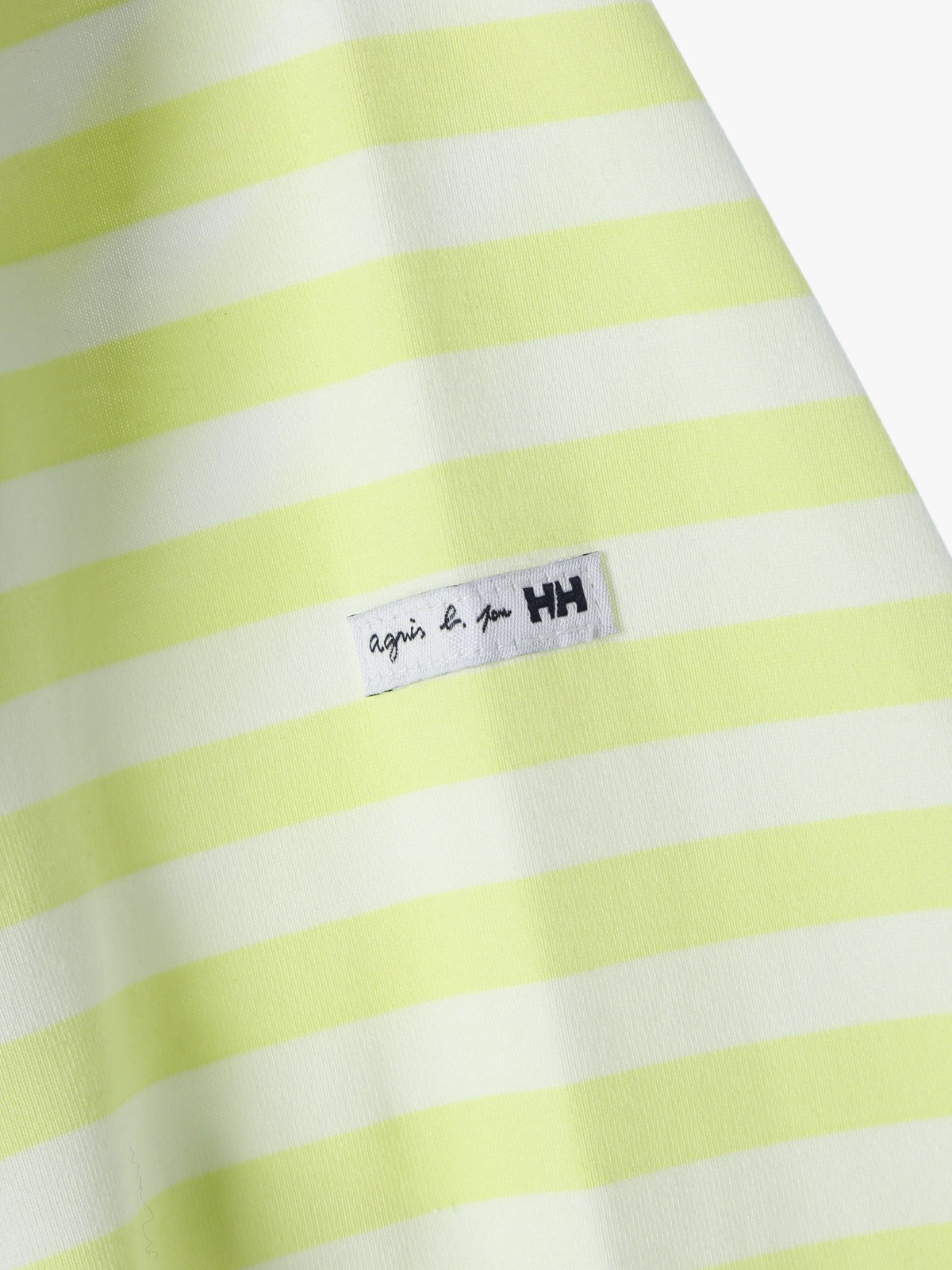 FEMME ウィメンズ 【Outlet】agnes b. x HELLY HANSEN ロングスリーブマリンボーダーティー（ユニセックス） ブルー系その他