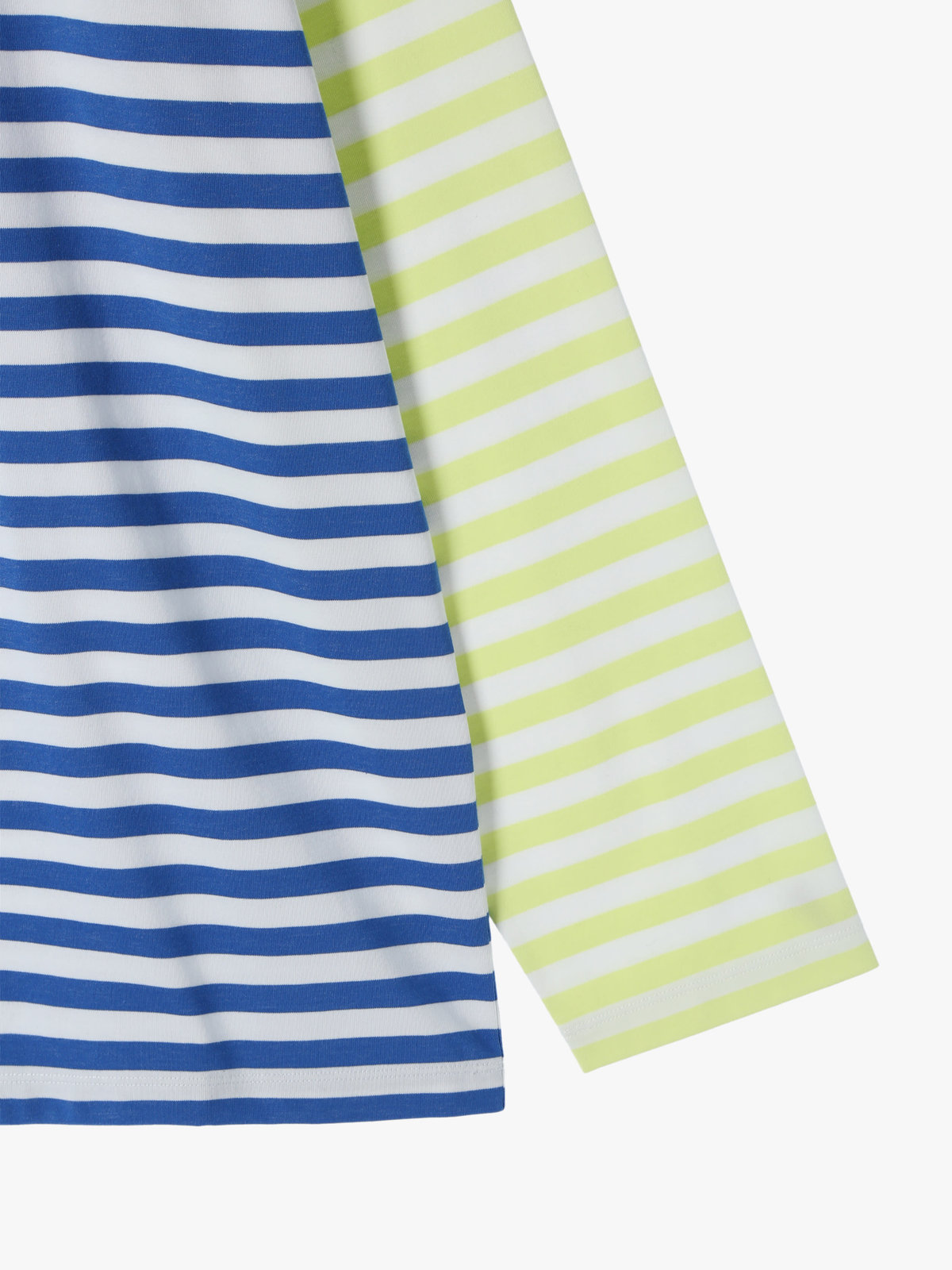 FEMME ウィメンズ 【Outlet】agnes b. x HELLY HANSEN ロングスリーブマリンボーダーティー（ユニセックス） ブルー系その他