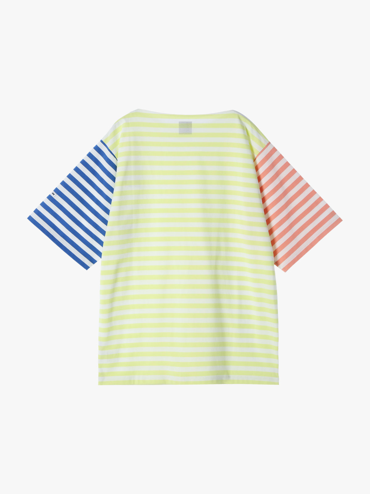 FEMME ウィメンズ 【Outlet】agnes b. x HELLY HANSEN ショートスリーブマリンボーダーティー（ユニセックス） イエロー系その他