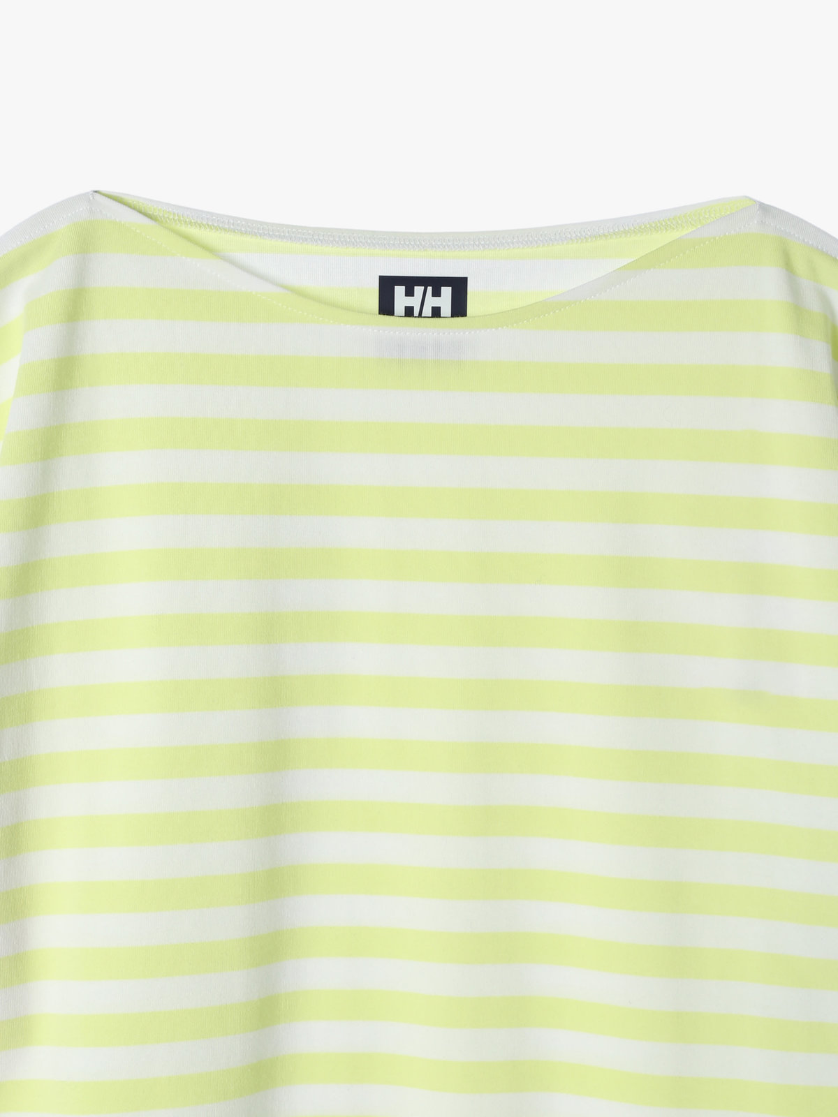 FEMME ウィメンズ 【Outlet】agnes b. x HELLY HANSEN ショートスリーブマリンボーダーティー（ユニセックス） イエロー系その他