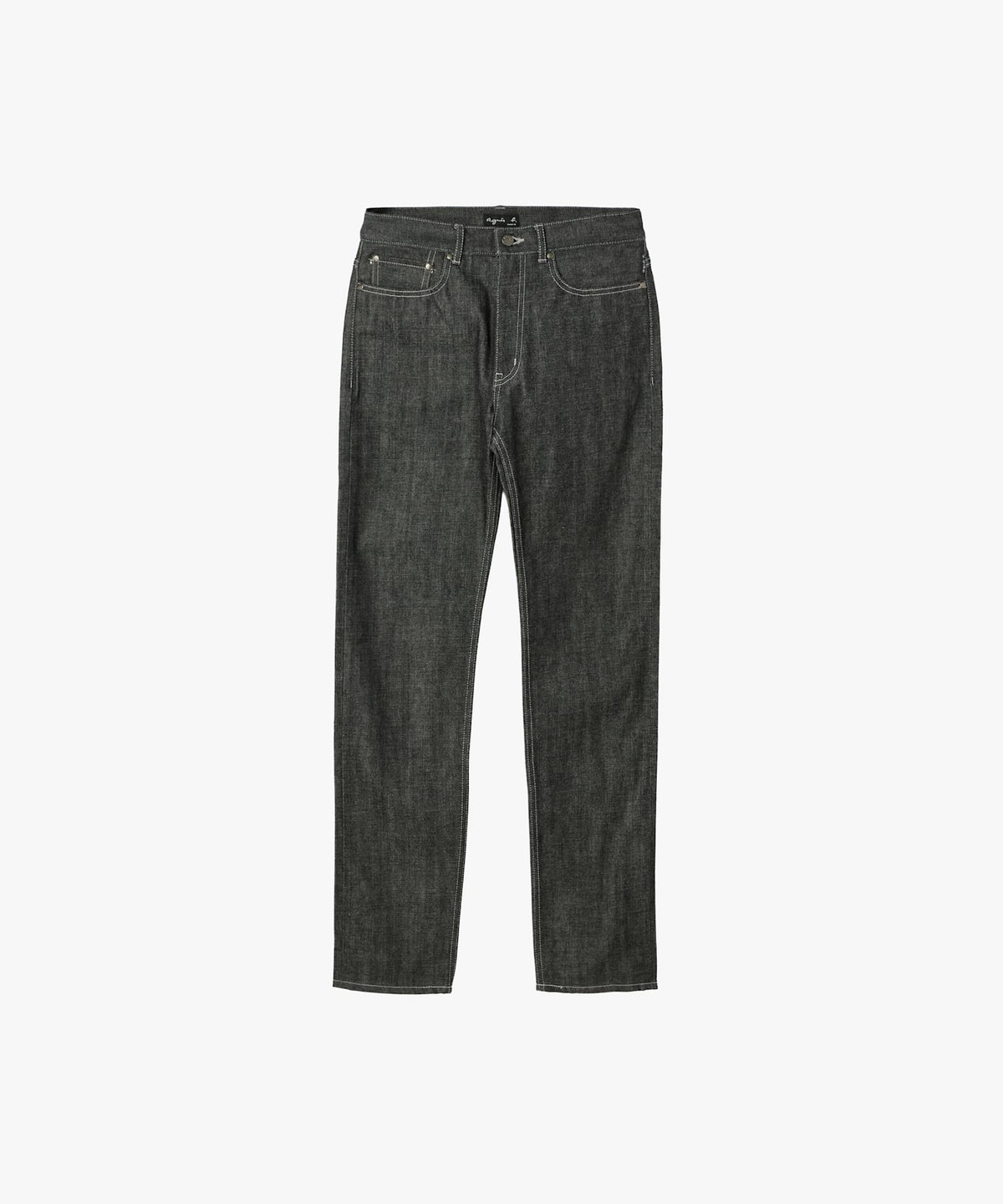 HOMME メンズ メンズ セルビッジデニムパンツ "#1 Slim" ブラック