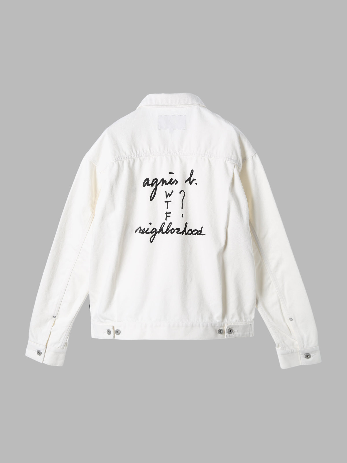HOMME メンズ agnes b. x NH TYPE-2 ジャケット ホワイト