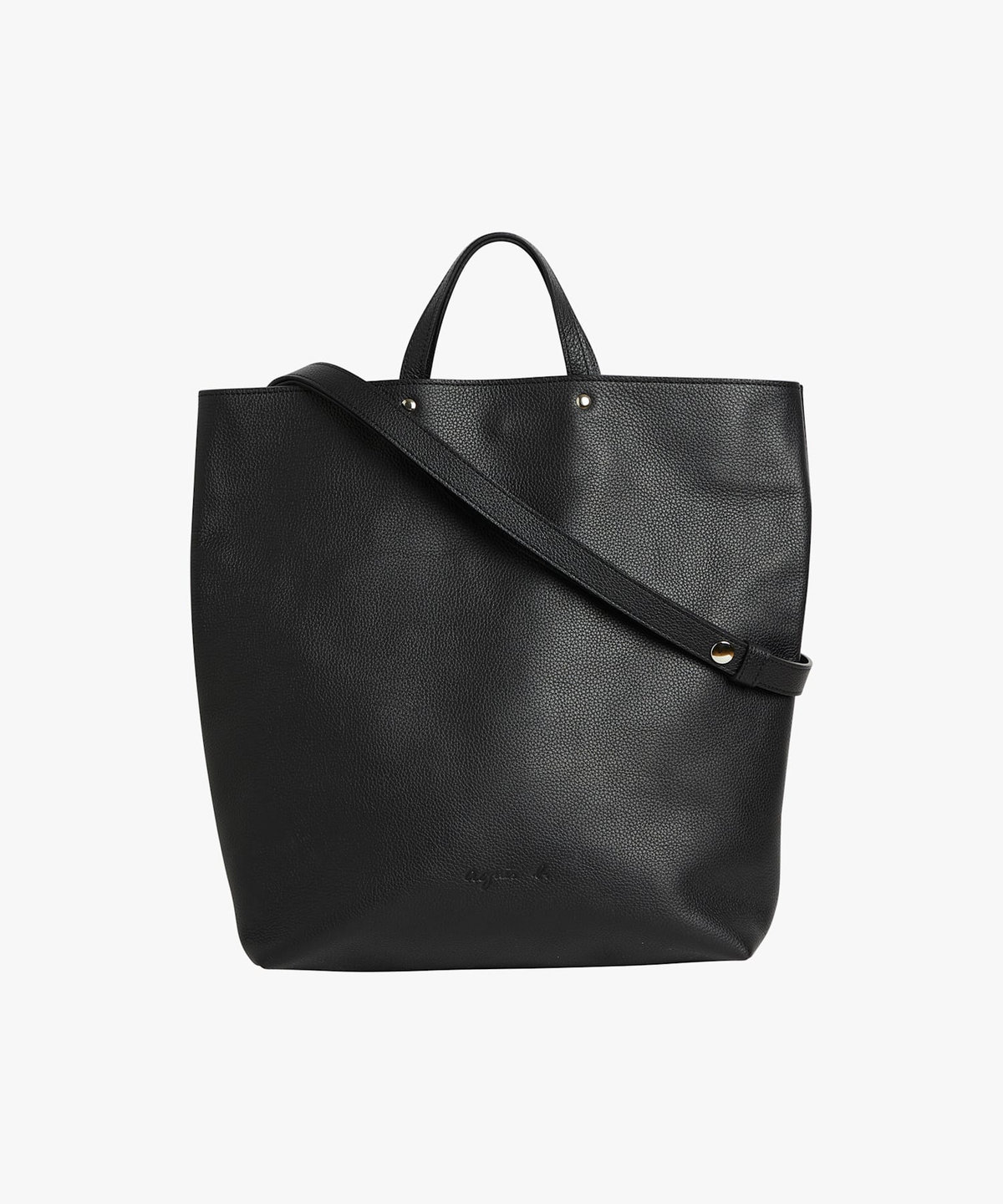 FEMME ウィメンズ レザー トートバッグ "Alix" ブラック