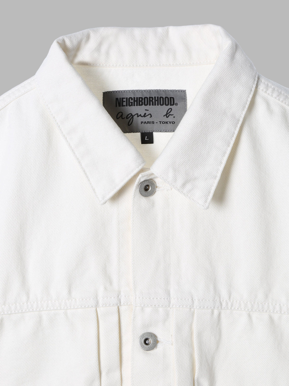 HOMME メンズ agnes b. x NH TYPE-2 ジャケット ホワイト