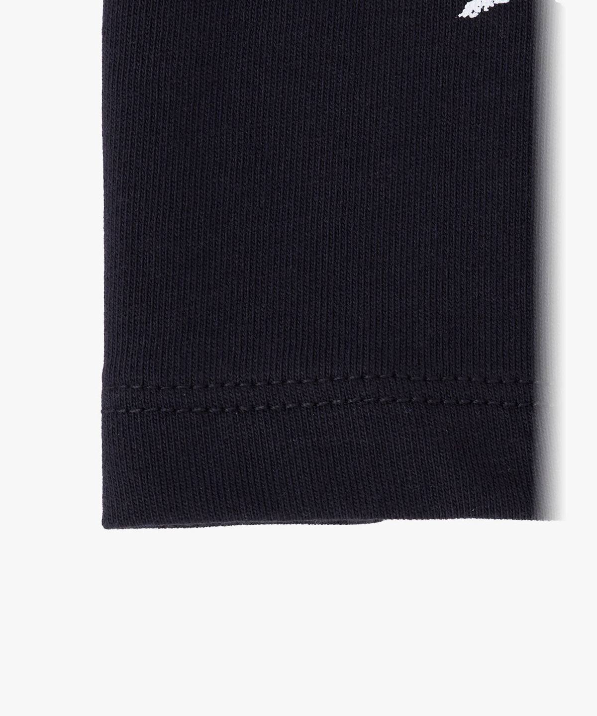 ENFANT ベビー ベビー "b." ロゴ コットン 長袖 Tシャツ "Etoile" ブラック