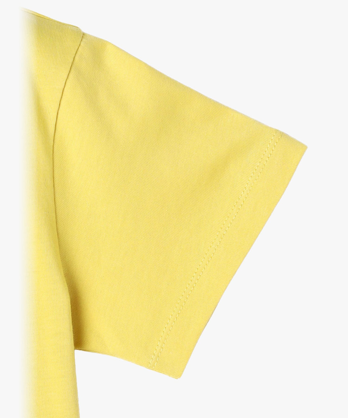 ENFANT ユニセックス キッズ "b." ロゴ スター コットン 半袖 Tシャツ "Domi" イエロー