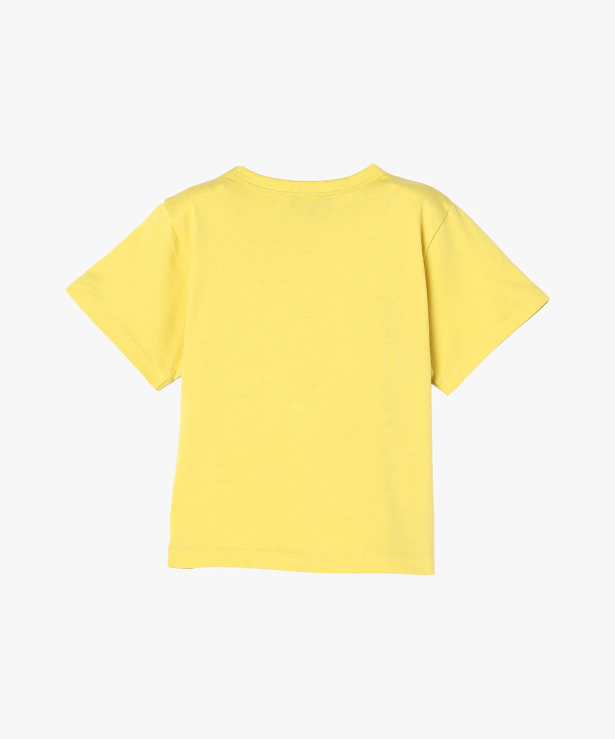 ENFANT ユニセックス キッズ "b." ロゴ スター コットン 半袖 Tシャツ "Domi" イエロー