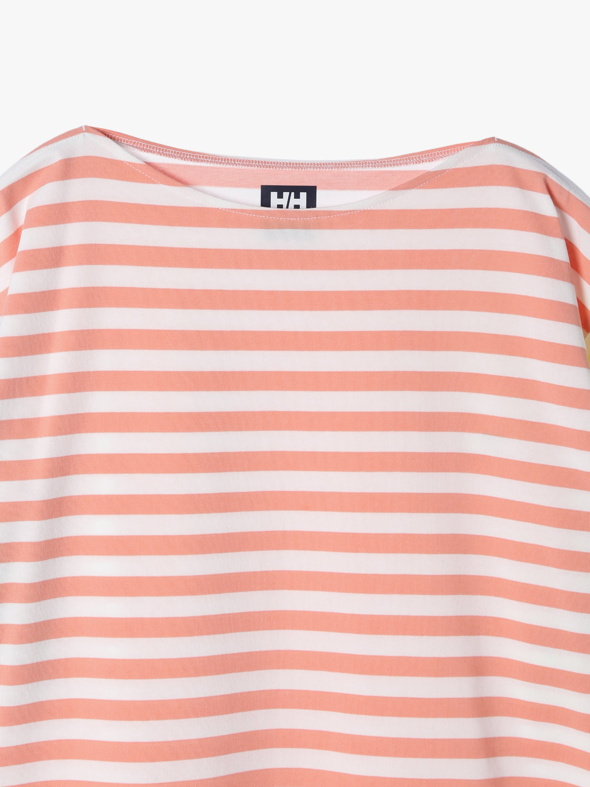 FEMME ウィメンズ 【Outlet】agnes b. x HELLY HANSEN ショートスリーブマリンボーダーティー（ユニセックス） オレンジ系その他