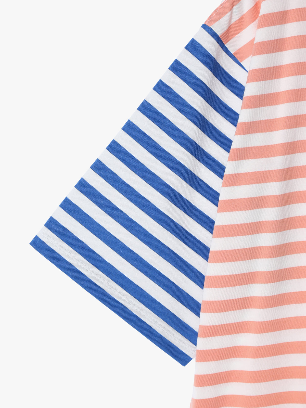 FEMME ウィメンズ 【Outlet】agnes b. x HELLY HANSEN ショートスリーブマリンボーダーティー（ユニセックス） オレンジ系その他