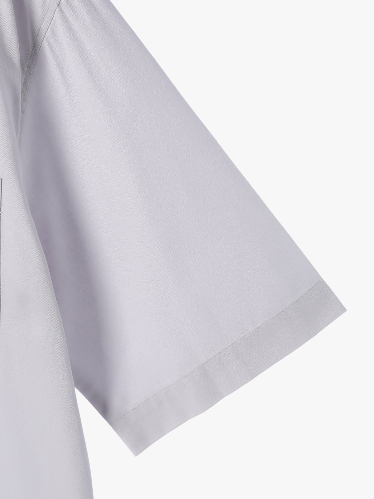 HOMME メンズ 【Outlet】メンズ ”Willie”ロゴ 刺繍 オープンカラー 半袖 シャツ ”Magnum” グレー系その他