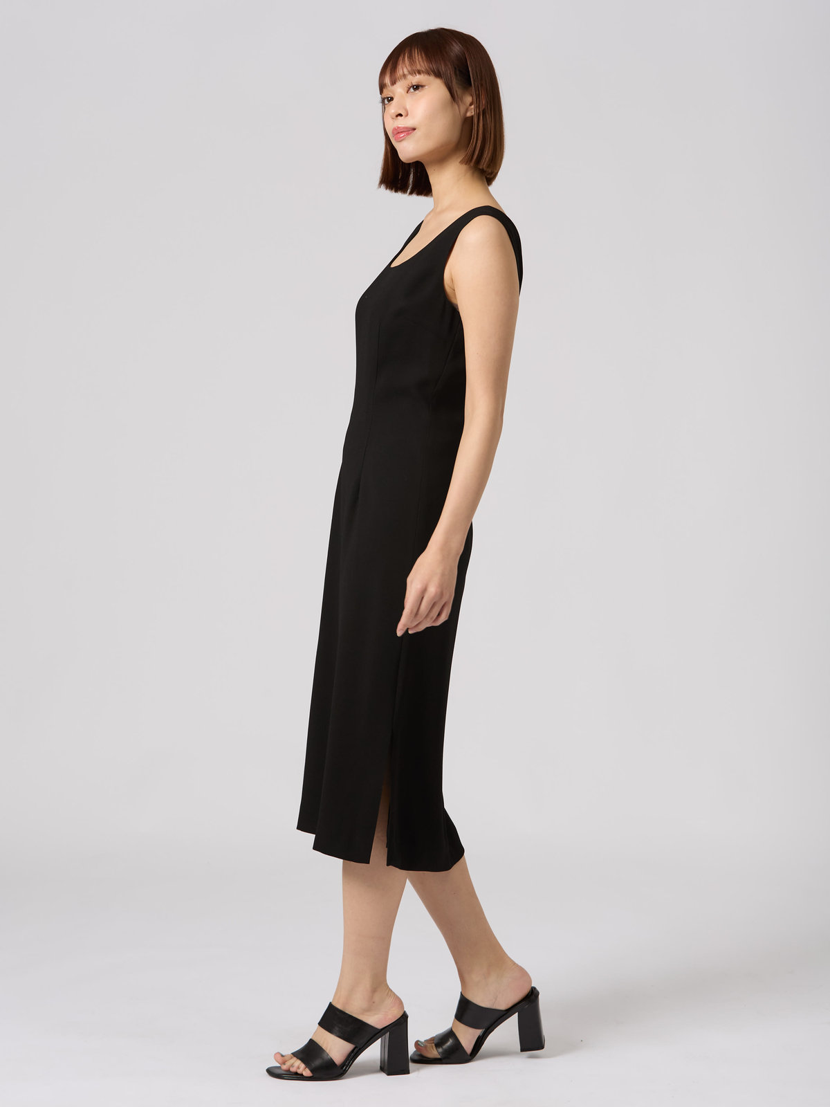 FEMME ウィメンズ 【Outlet】U700 ROBE ワンピース ブラック