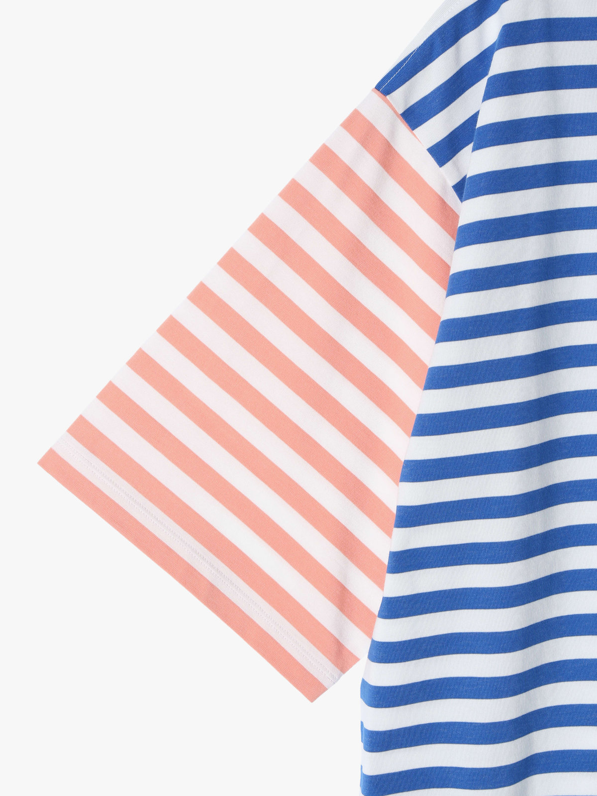 FEMME ウィメンズ 【Outlet】agnes b. x HELLY HANSEN ショートスリーブマリンボーダーティー（ユニセックス） ブルー系その他