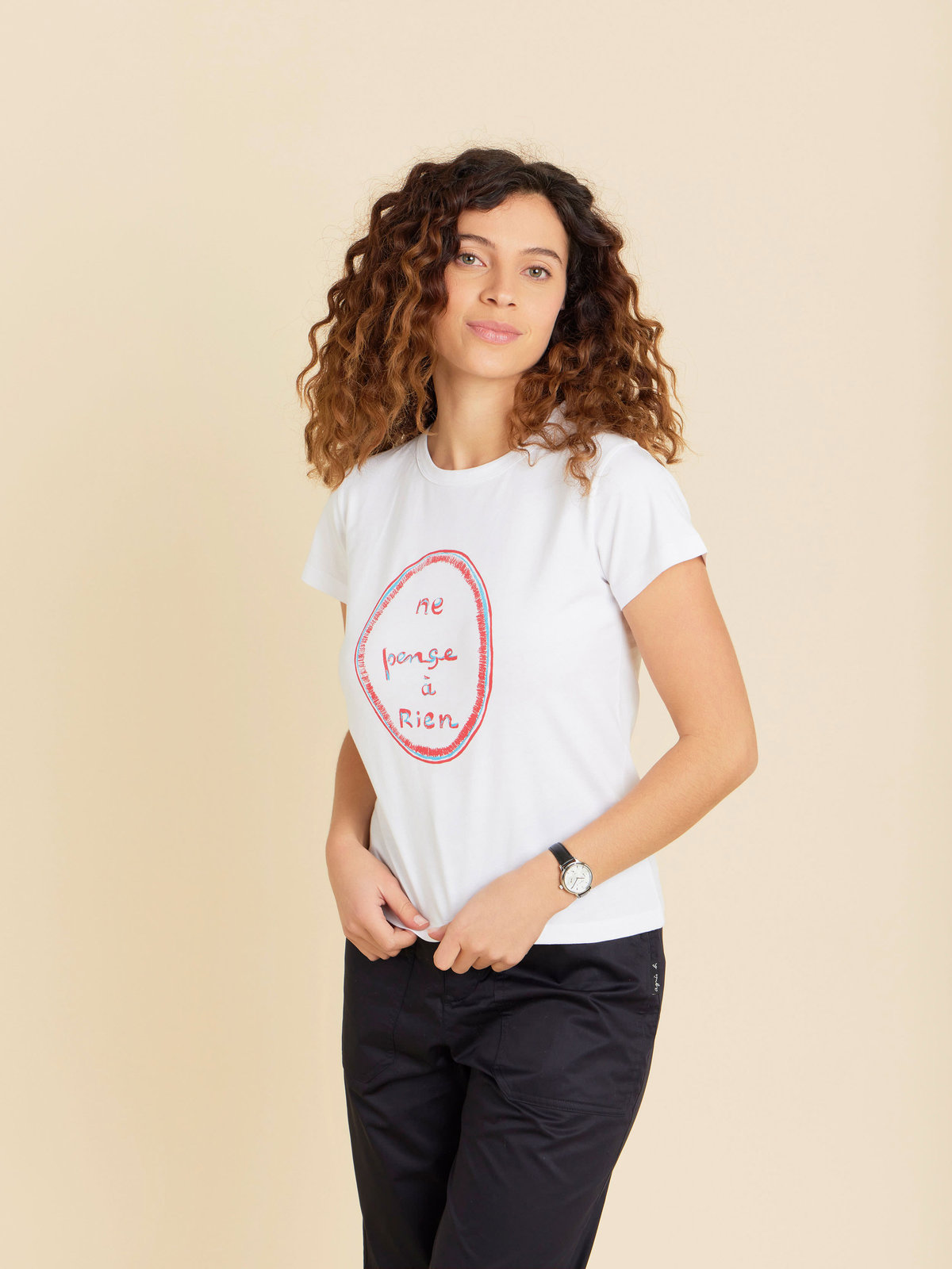 FEMME ウィメンズ SEO4 TS BRANDO アーティスト Tシャツ ホワイト