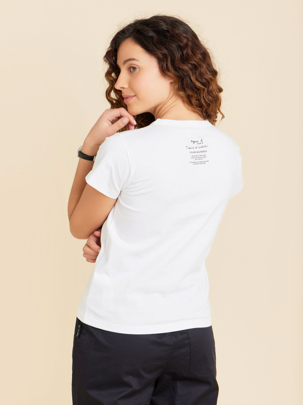 FEMME ウィメンズ SEO4 TS BRANDO アーティスト Tシャツ ホワイト