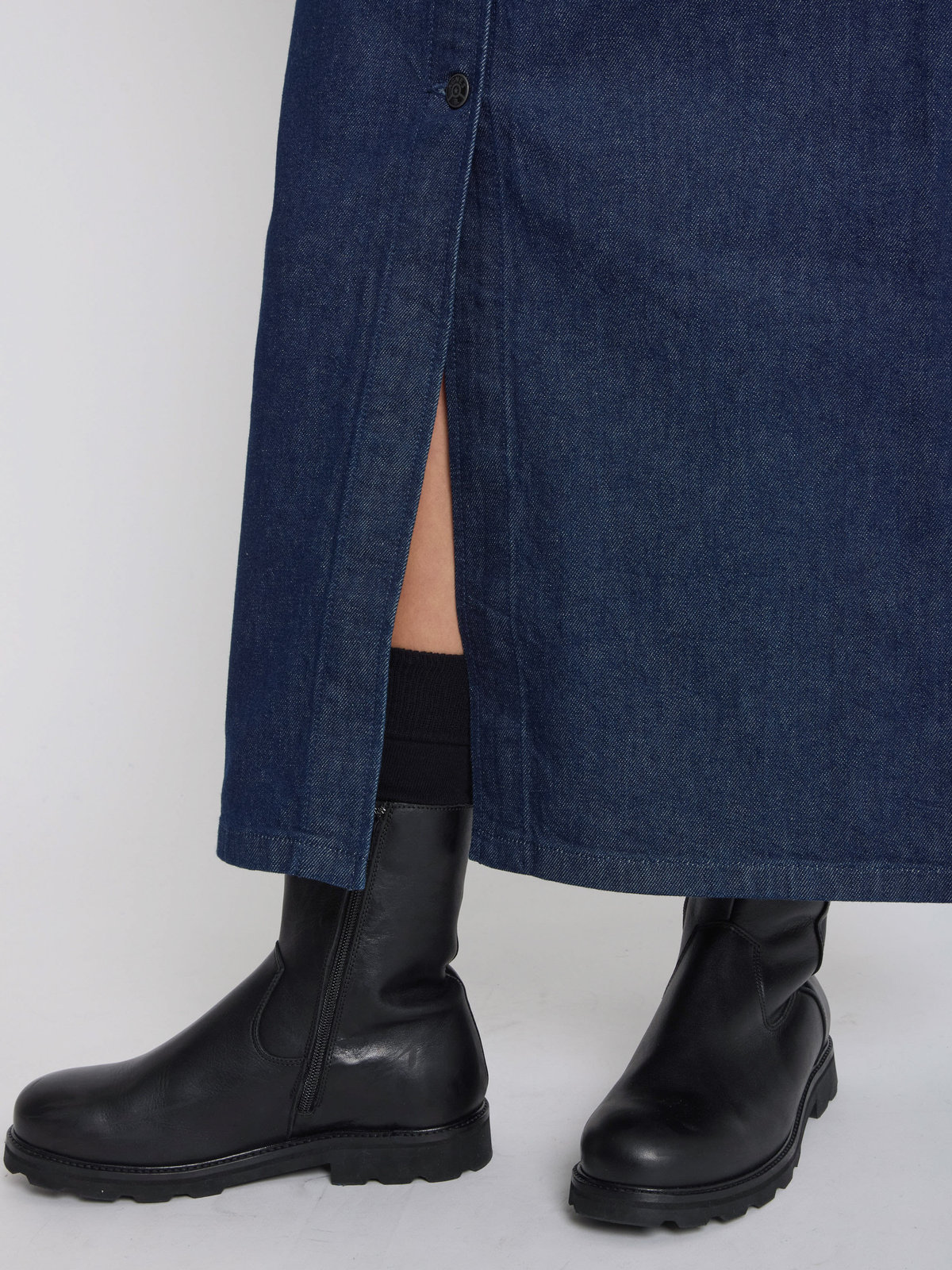 FEMME ウィメンズ デニム スカート ”Traction” ネイビー