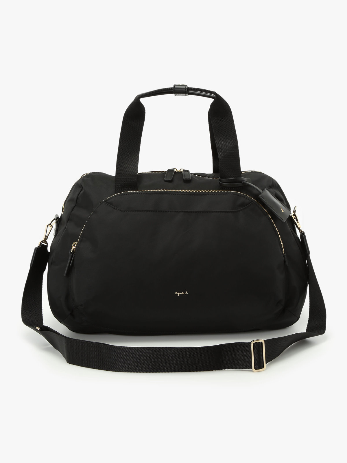 VOYAGE ウィメンズ バッグ＆ウォレット ナイロンボストンバッグ ”Maron” FT03A-02 ブラック