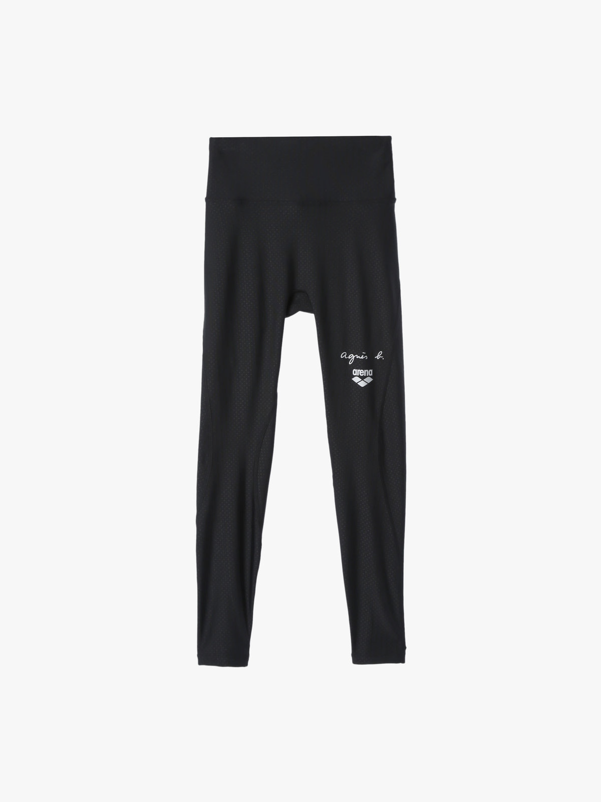 FEMME ウィメンズ agnes b. x arena セパレーツ ロングスパッツ スイムウェア ブラック