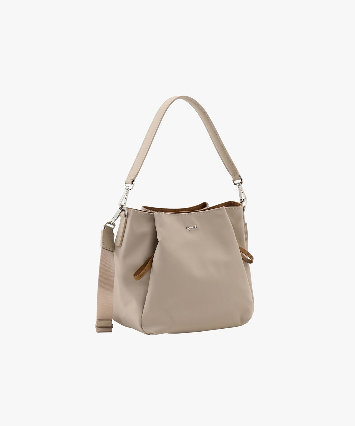 VOYAGE ウィメンズ バッグ＆ウォレット ナイロン 2way トートバッグ "Origami" ABS07-03 ベージュ