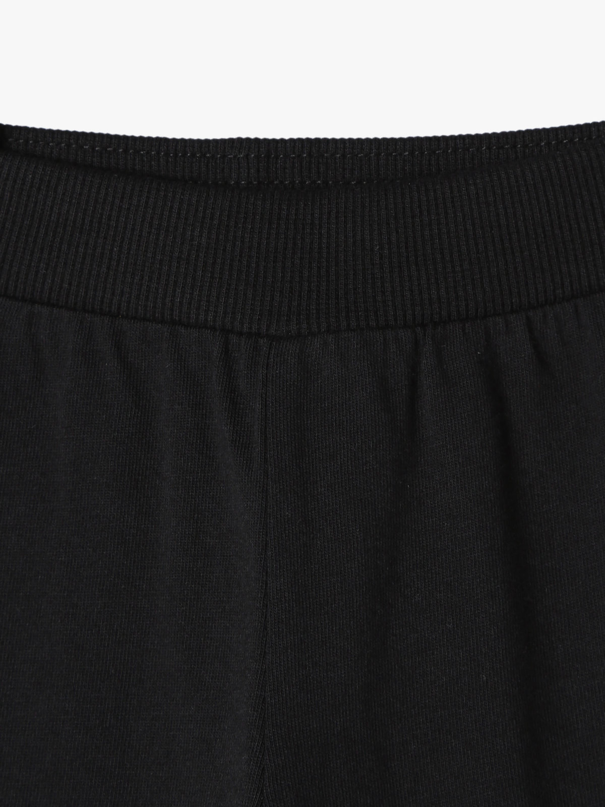 ENFANT ベビー ベビー コットン パンツ ブラック