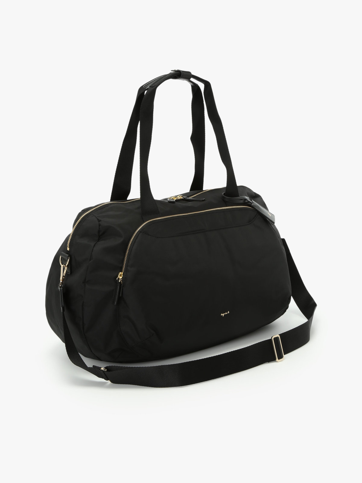 VOYAGE ウィメンズ バッグ＆ウォレット ナイロンボストンバッグ ”Maron” FT03A-03 ブラック