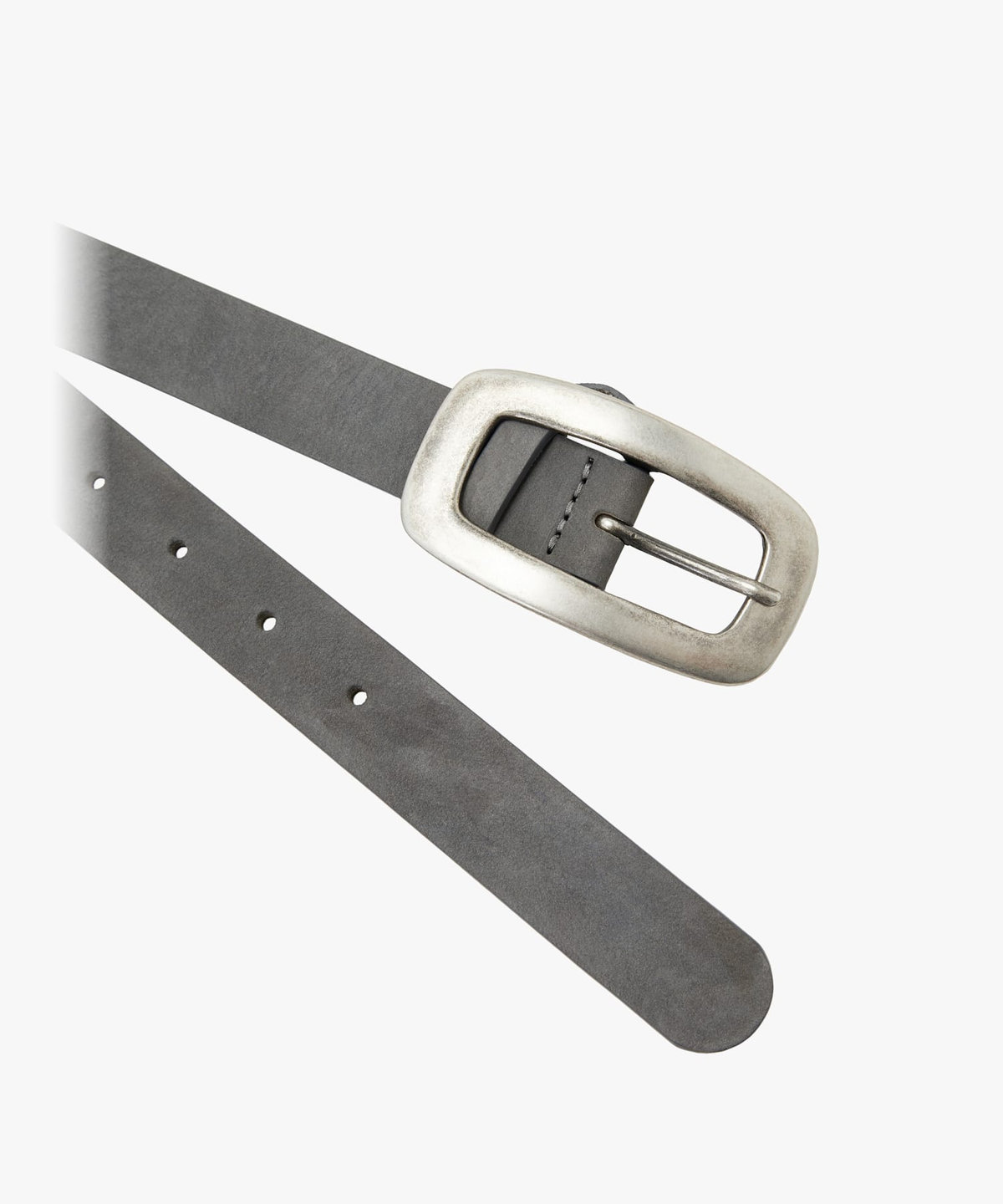 FEMME ウィメンズ レザー ベルト "Clothilde" グレー