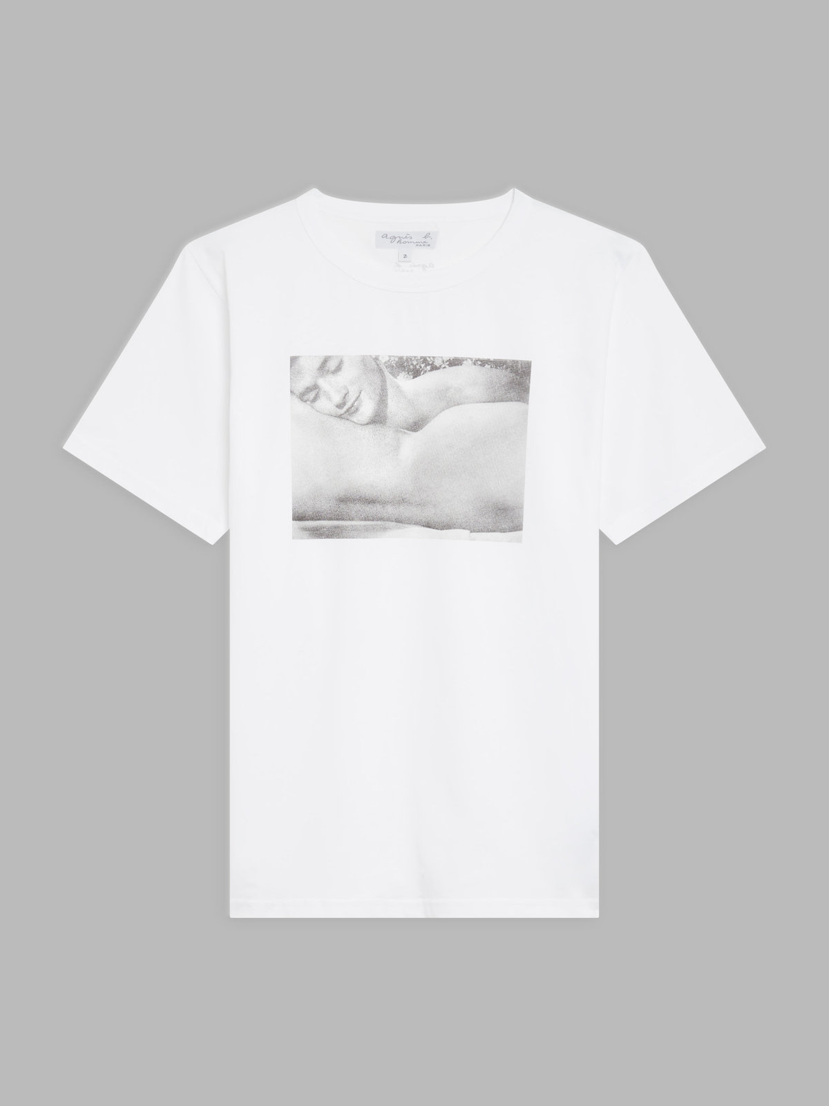 HOMME メンズ SEI3 TS BRANDO アーティスト Tシャツ ホワイト