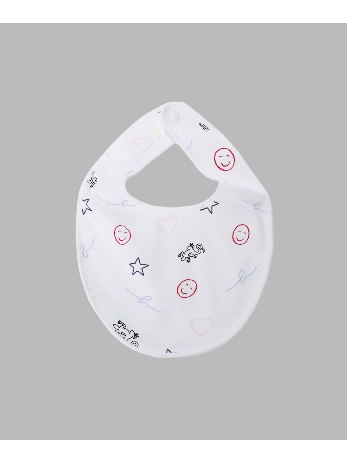 ENFANT ベビー WEB限定 ベビーギフトセット 長袖ボディ・ボネ・スタイ・哺乳瓶 4点セット ホワイト